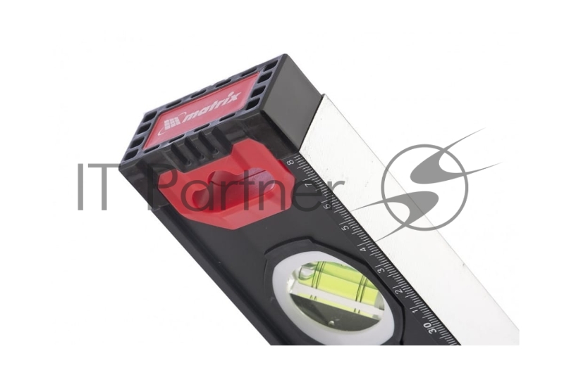 Уровень алюминиевый, усиленный, фрезерованный, 3 глазка, 400 мм// Matrix