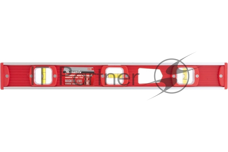 Уровень магнитный, 460 мм, 3 глазка// Matrix