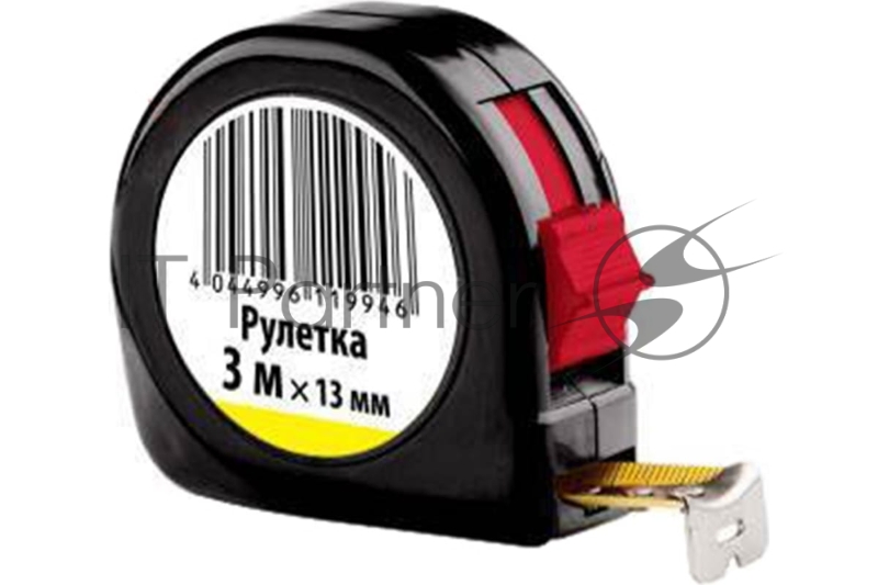 Рулетка 3 м х 13 мм, пластиковый корпус