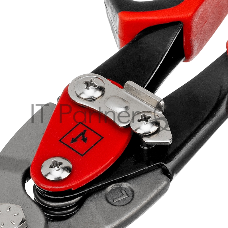 Ножницы по металлу, 250 мм, левый рез,сталь CRMO,двухкомпонентные рукоятки, PRO // Matrix