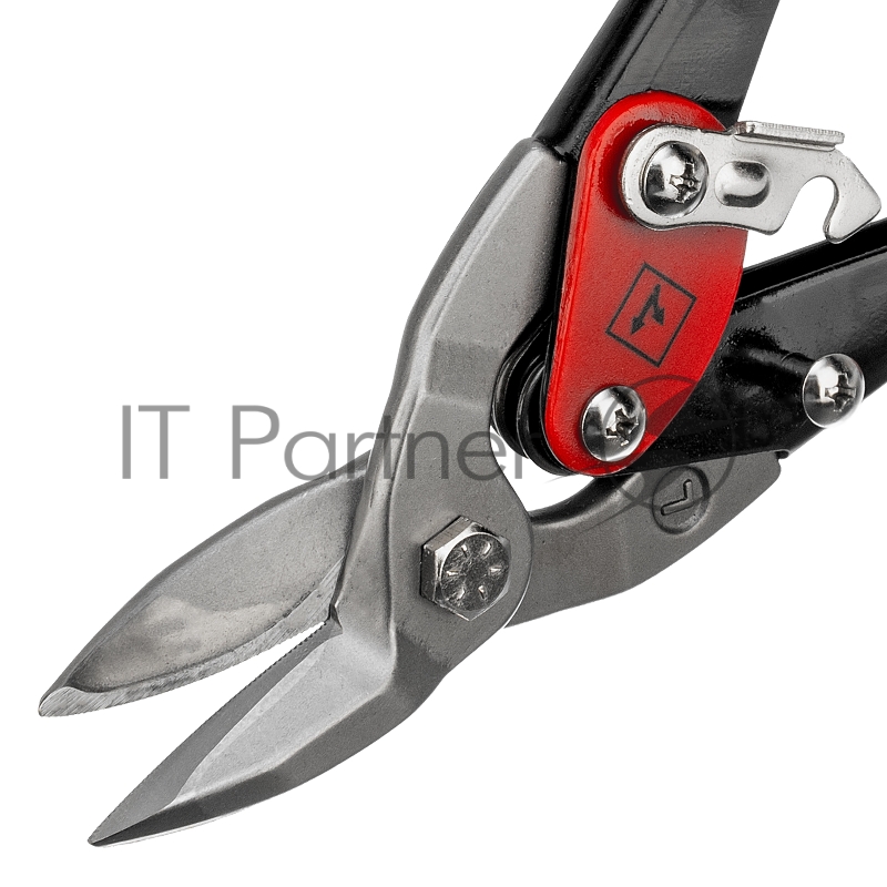 Ножницы по металлу, 250 мм, левый рез,сталь CRMO,двухкомпонентные рукоятки, PRO // Matrix