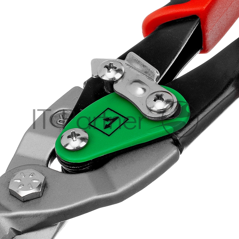 Ножницы по металлу, 250 мм, правый рез,сталь CRMO,двухкомпонентные рукоятки, PRO // Matrix