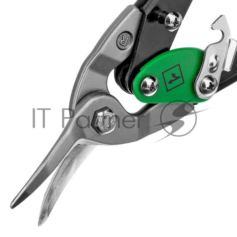 Ножницы по металлу, 250 мм, правый рез,сталь CRMO,двухкомпонентные рукоятки, PRO // Matrix