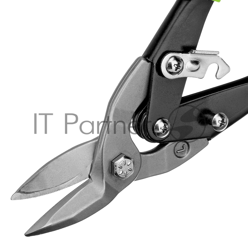 Ножницы по металлу, 250 мм, левый рез, сталь С55,двухкомпонентные рукоятки // СИБРТЕХ