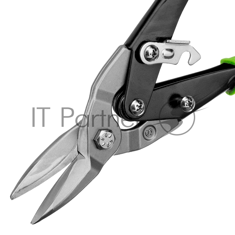 Ножницы по металлу, 250 мм, прямой рез, сталь С55,двухкомпонентные рукоятки // СИБРТЕХ