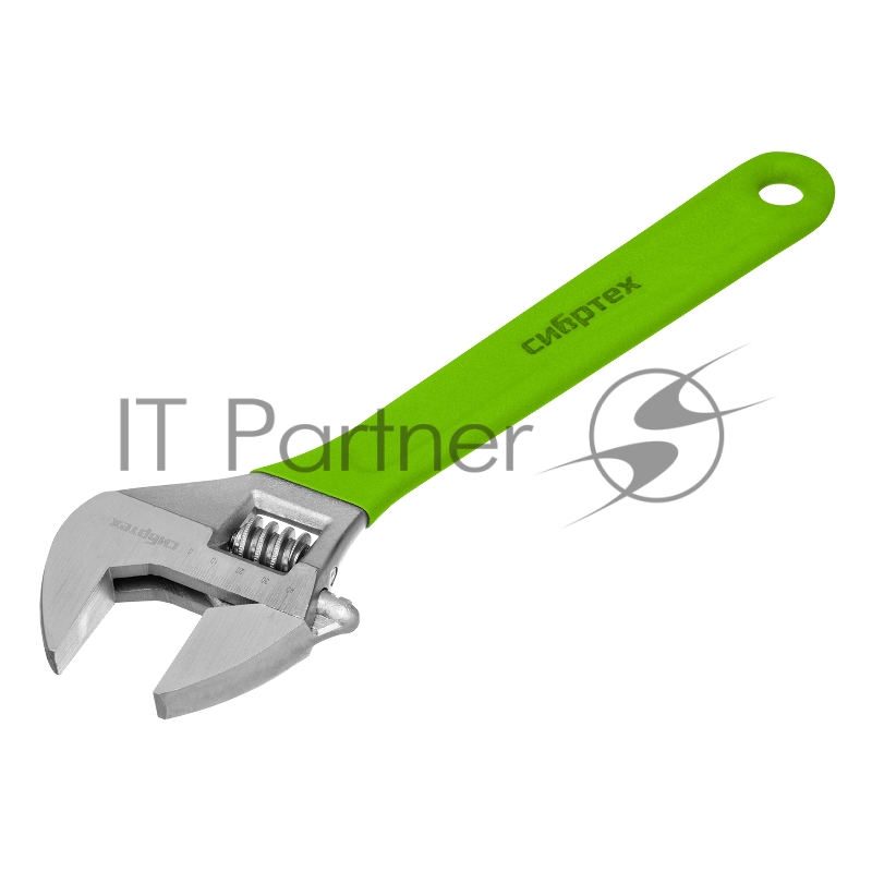 Ключ разводной 375 мм, никелированный// Сибртех