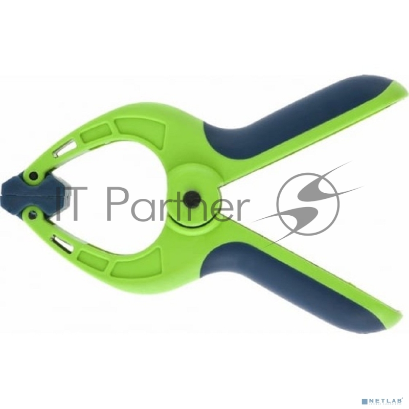 Струбцина клещеобразная, пл. корп., 2-х комп. рукоятки, усиленная пружина,1-5/8 / 42мм// Сибртех