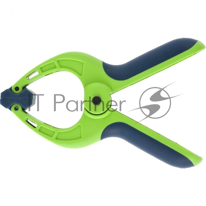 Струбцина клещеобразная, пл. корп., 2-х комп. рукоятки, усиленная пружина,1-5/8 / 42мм// Сибртех