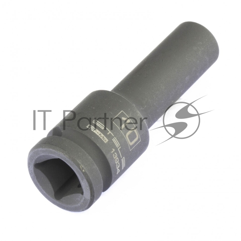 Головка ударная удлиненная шестигранная, 10 мм, 1/2, CrMo// Stels