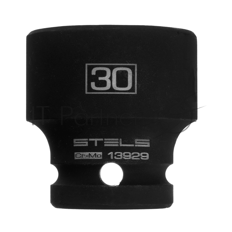 Головка ударная шестигранная, 30 мм, 1/2, CrMo// Stels