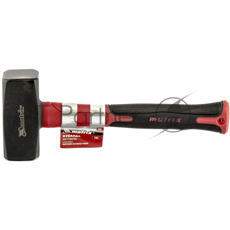 Кувалда MATRIX 10952 optimal 1500г фибергласовая обрезиненная рукоятка