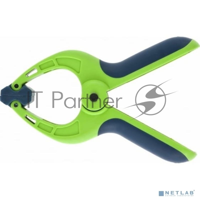 Струбцина СИБРТЕХ клещеобразная, пл, корп 2-х комп, рукоятки, усиленная пружина,2-3/4 20786