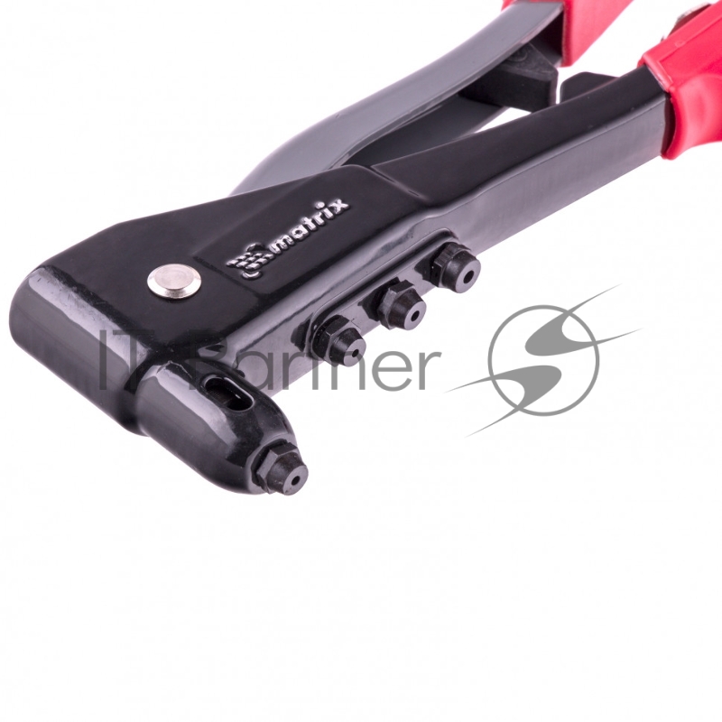 Заклепочник литой, 260 мм, заклепки 2,4-3,2-4,0-4,8 мм// Matrix