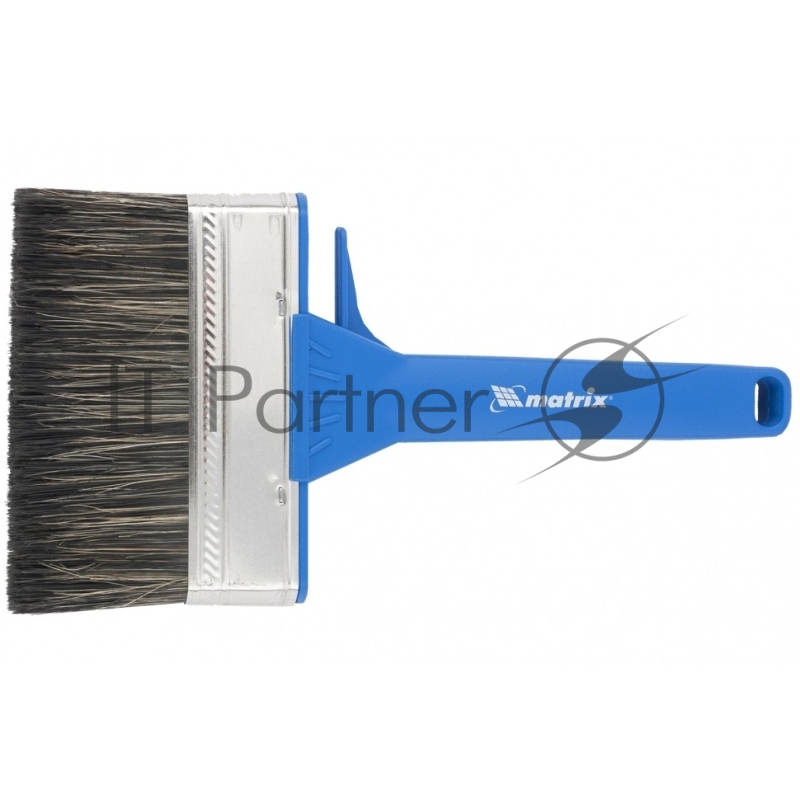 Кисть плоская для водных красок, 120х25 мм, смешанная щетина, пластиковая рукоятка// Matrix