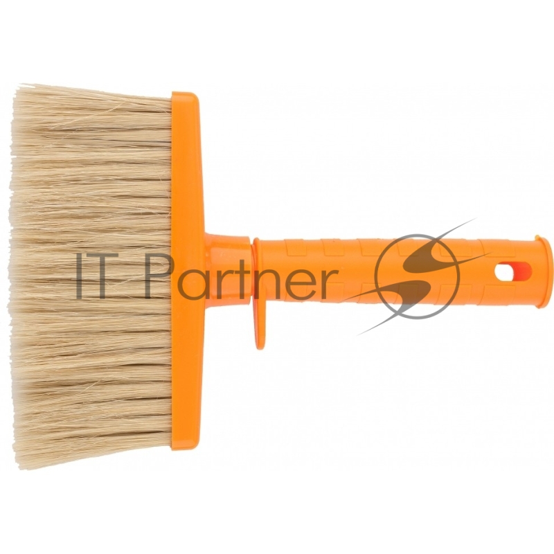 Кисть плоская для фасадных работ, 140х50 мм, натуральная щетина, пластиковая рукоятка// Matrix