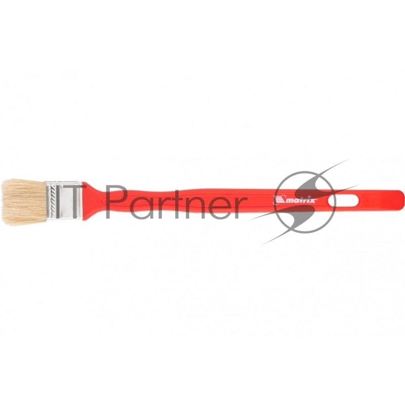 Кисть радиаторная для эмалей, 35х10 мм, натуральная щетина, пластиковая рукоятка// Matrix