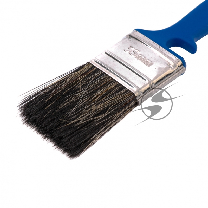 Кисть флейцевая для водных красок, 35x10 мм, смешанная щетина, пластиковая рукоятка// Matrix