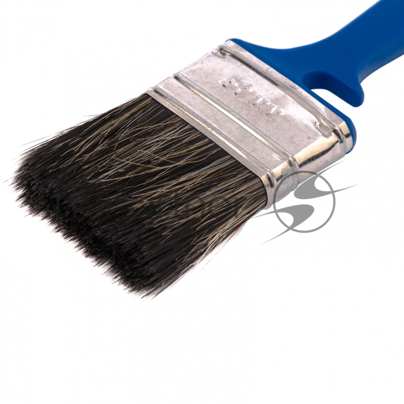 Кисть флейцевая для водных красок, 50x12 мм, смешанная щетина, пластиковая рукоятка// Matrix