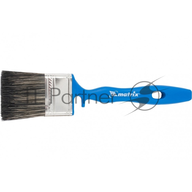 Кисть флейцевая для водных красок, 50х15 мм, смешанная щетина, пластиковая рукоятка// Matrix