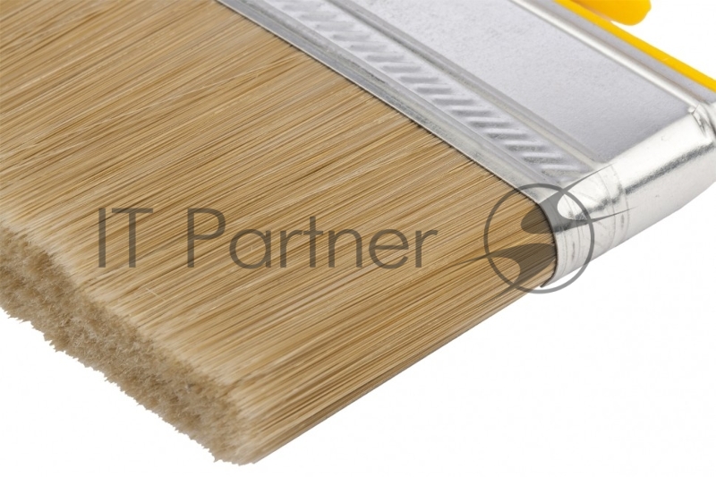 Кисть флейцевая для лаков, 100х12 мм, искусственная щетина, пластиковая рукоятка// Matrix