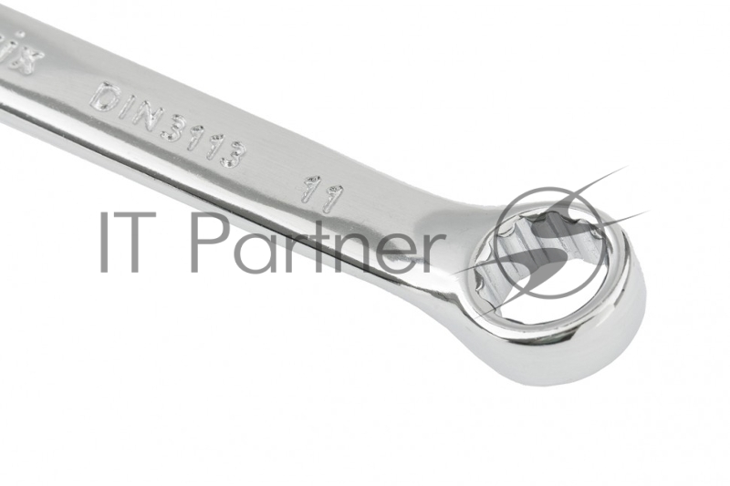 Ключ комбинированный, 11 мм, CrV, полированный хром// Matrix