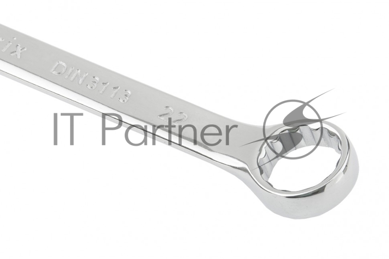 Ключ комбинированный, 22 мм, CrV, полированный хром// Matrix