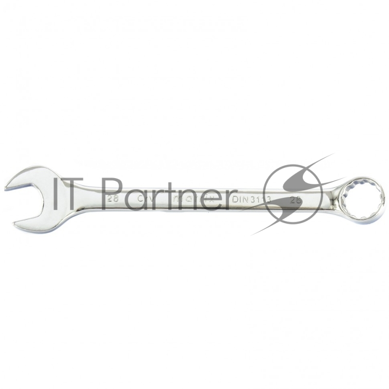 Ключ комбинированный, 28 мм, CrV, полированный хром// Matrix