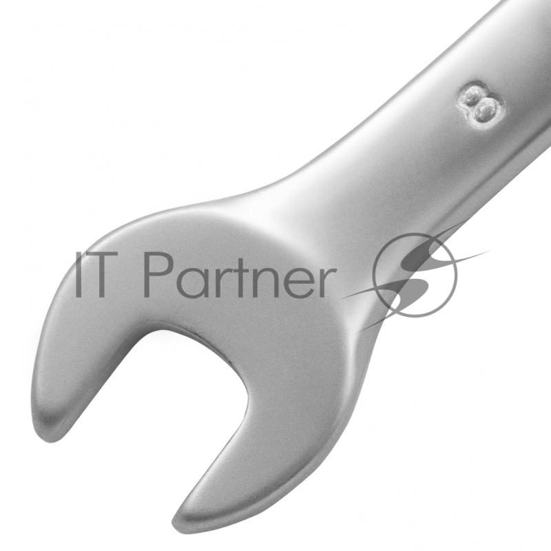 Ключ комбинированный, 8 мм, CrV, матовый хром// Matrix