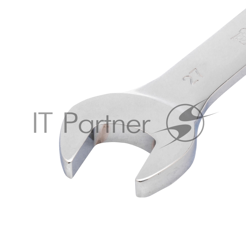 Ключ комбинированный трещоточный, 8мм, CrV, шарнирный, зерк.хром// Matrix