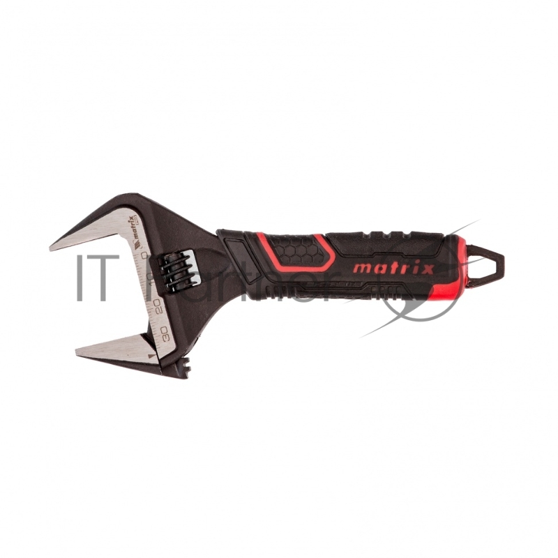 Ключ разводной, тонкие губки, фосфатированный, 2-х комп рукоятка, 150 мм, PRO// Matrix