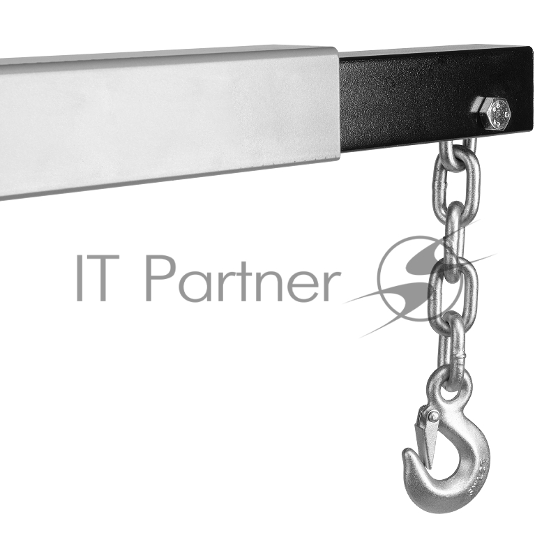 Кран гидравлический, 1 т, h подъема 25–2060 мм, складной (комплект из 2 частей)// Matrix