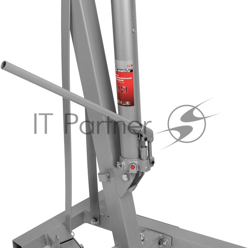 Кран гидравлический, 1 т, h подъема 25–2060 мм, складной (комплект из 2 частей)// Matrix
