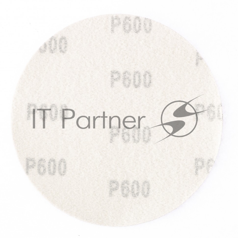 Круг абразивный на ворсовой подложке под липучку, P 500, 125 мм, 10 шт.// Matrix