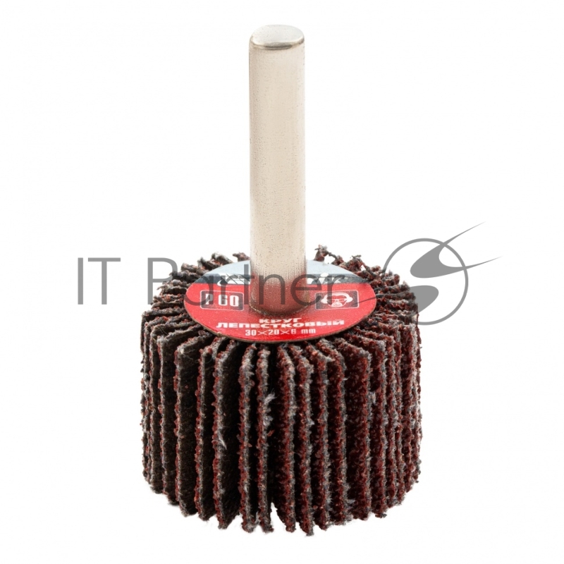 Круг лепестковый для дрели, 30 х 20 х 6 мм, P 60// Matrix