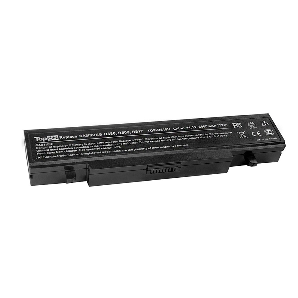 Аккумулятор для ноутбука Samsung R418, R425, R470, R480, R505, R507, R525, R730, RV410 Series. 11.1V 6600mAh 73Wh, усиленный. AA-PB9NS6B, PB9NC6W.