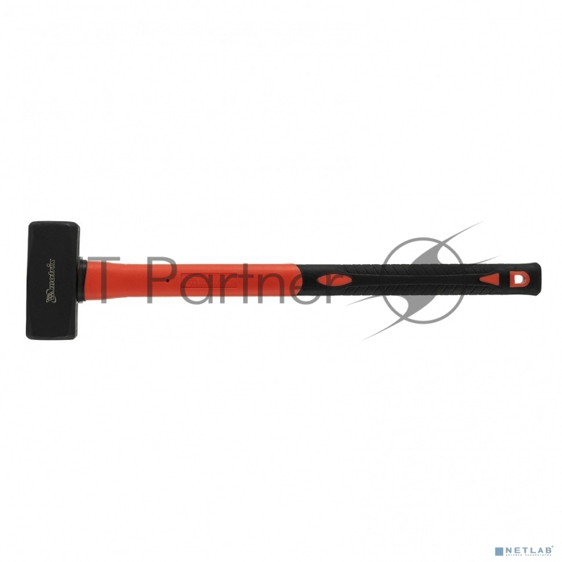 Кувалда 3 кг, фибергласовая обрезиненная рукоятка 600 мм// Matrix