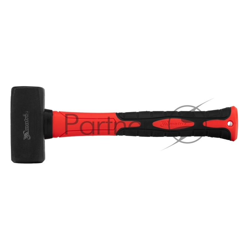 Кувалдаoptimal,1000 г,фибергласовая обрезиненная рукоятка// Matrix