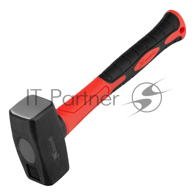 Кувалдаoptimal,1000 г,фибергласовая обрезиненная рукоятка// Matrix