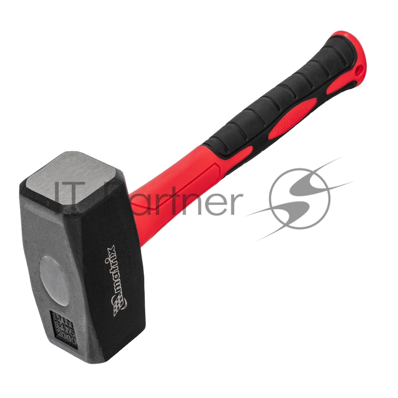 Кувалдаoptimal,2000 г,фибергласовая обрезиненная рукоятка// Matrix