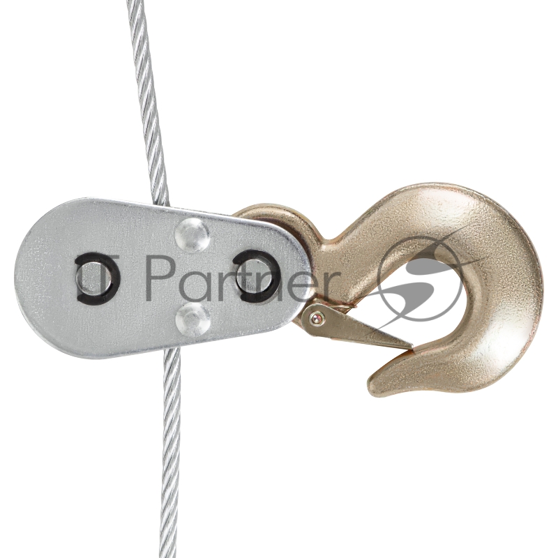 Лебедка рычажная, тяга - 2 т, подъем - 0,8 т, одинарное храповое колесо// Matrix