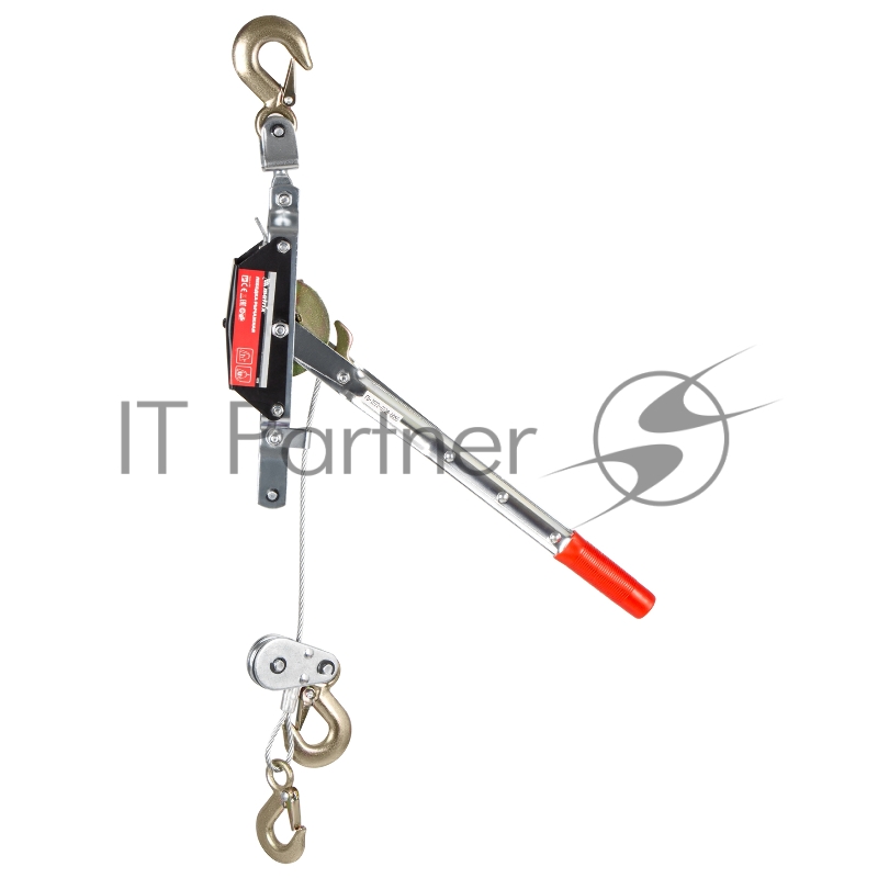 Лебедка рычажная, тяга - 2 т, подъем - 0,8 т, одинарное храповое колесо// Matrix