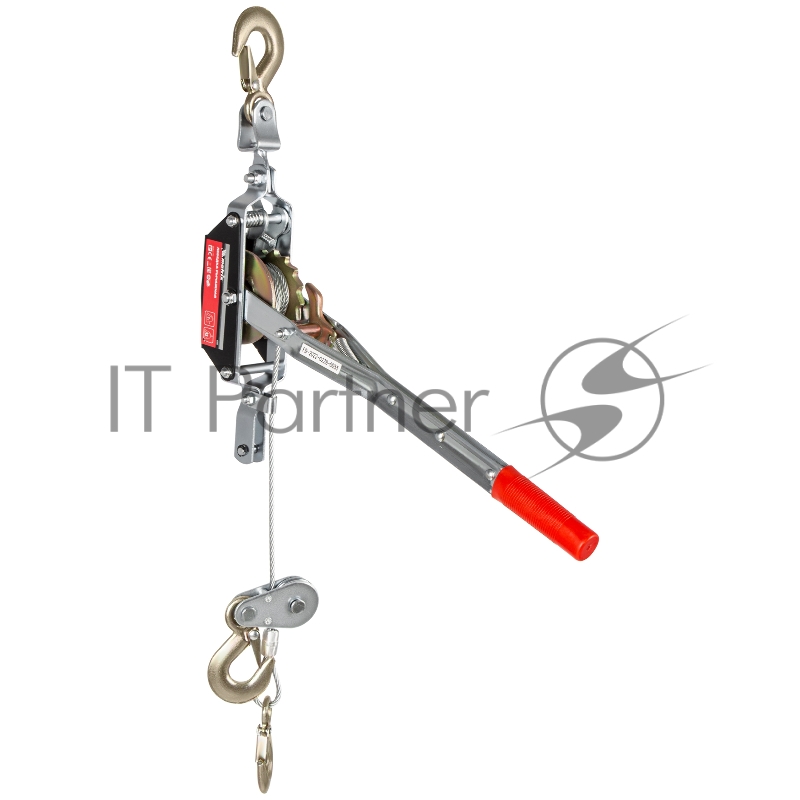 Лебедка рычажная, тяга - 2 т, подъем - 0,8 т, одинарное храповое колесо// Matrix