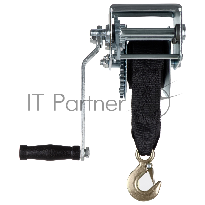 Лебедка шестеренчатая, тяга - 0,8 т, ленточная// Matrix