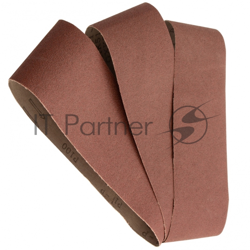 Лента абразивная бесконечная, P 100, 100 х 610 мм, 3 шт.// Matrix