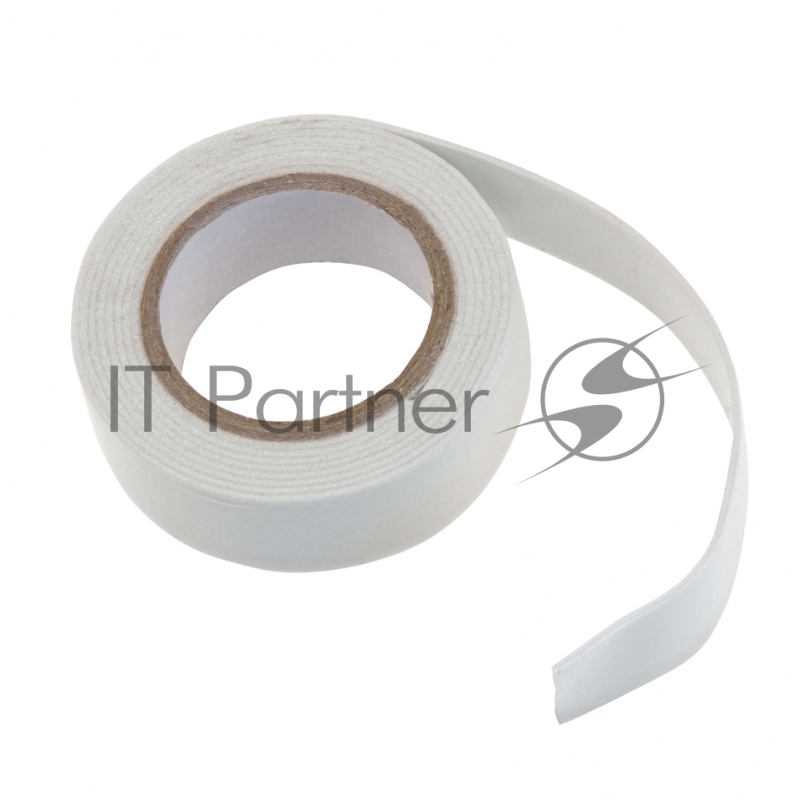 Лента клейкая на вспененной основе, двусторонняя, белая, 19ммх1,5м// Matrix