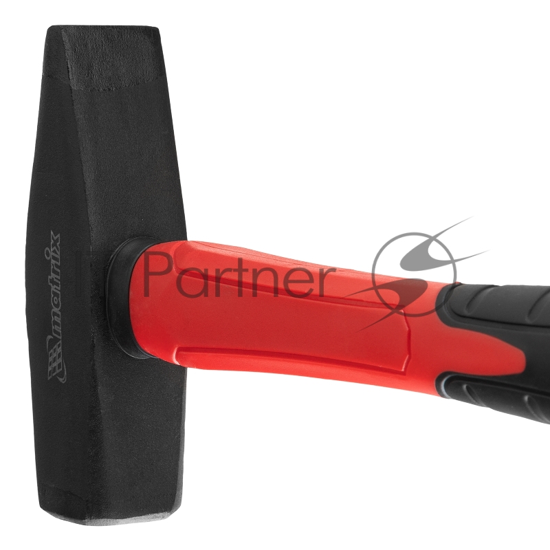 Молоток слесарныйoptimal,600 г,фибергласовая обрезиненная рукоятка,квадратный боек// Matrix