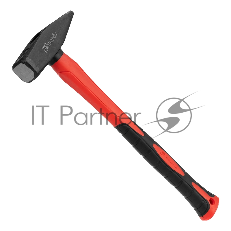 Молоток слесарныйoptimal,600 г,фибергласовая обрезиненная рукоятка,квадратный боек// Matrix