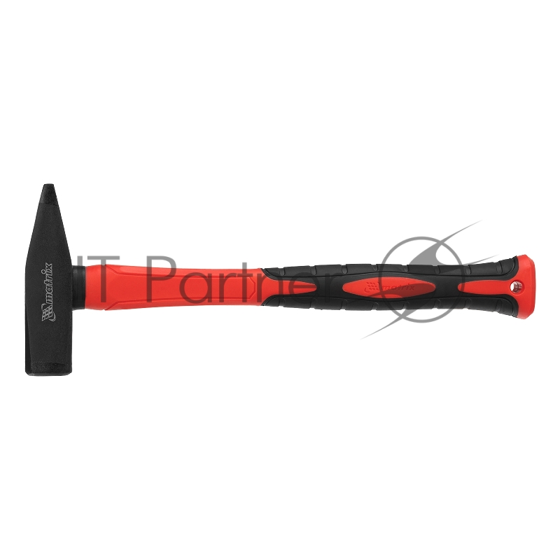 Молоток слесарныйoptimal,600 г,фибергласовая обрезиненная рукоятка,квадратный боек// Matrix