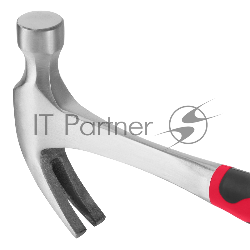 Молоток-гвоздодер, 450 г, цельнометаллический, двухкомпонентная рукоятка// Matrix