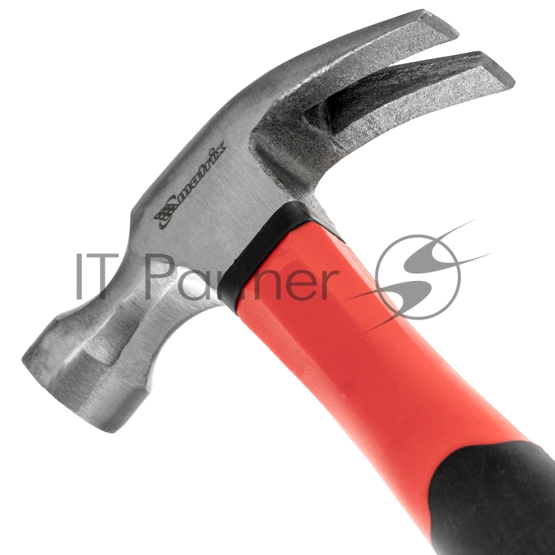 Молоток-гвоздодерoptimal,450 г,боек c магнитом,фибергласовая обрезиненная рукоятка// Matrix